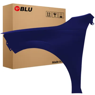 Productafbeelding van BLU Spatbord geschikt voor Seat Toledo IV 4 LA5E Links Blauw MaritimBlau Zonder richtingaanwijzeropening | 2012-2019 | Voorzijde | Gelakt | Montageklaar