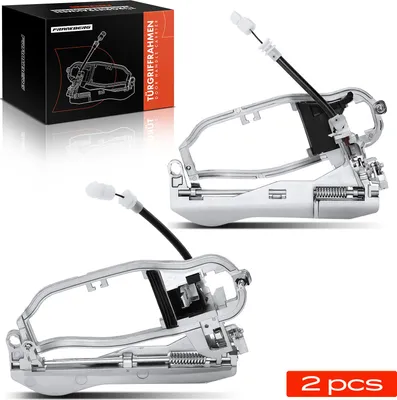 Image de Frankberg 2x Poignée de porte Porte-poignée Avant Gauche Droit pour BMW X5 E53 2000-2006