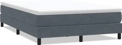 Zdjęcie produktu dla Łóżko Typu Box Spring Bez Materaca Ciemnoszary 140X210 Cm Lumarko!