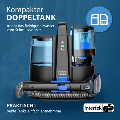 Produktbild von MONZANA Polsterreiniger Gerät Waschsauger mit 2-in-1 Bürstenaufsatz