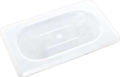 Immagine prodotto di Coperchio GN 1/9 in polipropilene - Trasparente, impilabile, lavabile in lavastoviglie, adatto al microonde - 176 x 108 mm - Qualità gastronomica, adatto agli alimenti