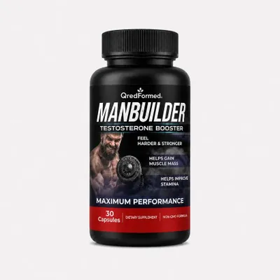 Image de Manbuilder – Formule pour la vitalité et la performance masculine – 30 capsules