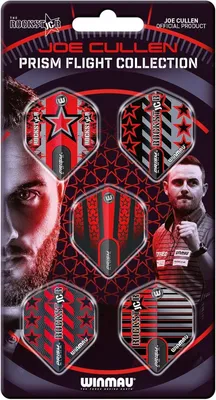 Produktbild von Winmau Dart Flights Prism 5 Stile 100 Mikron