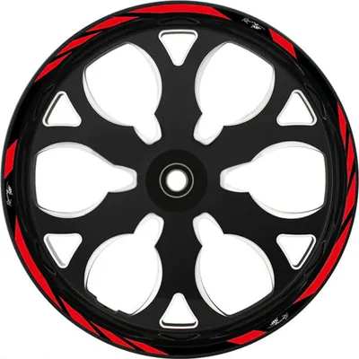 Immagine prodotto di Adesivo per cerchi RC per Yamaha MT-07 / Tracer 700 rosso