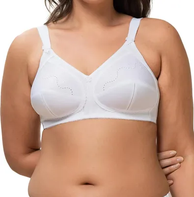 Produktbild von Triumph Doreen & Baumwolle 01 N BH ohne Bügel Ohne Polsterung und ohne Bügel, Glattes, sanft unterstützendes Material, Angenehm breitere Träger