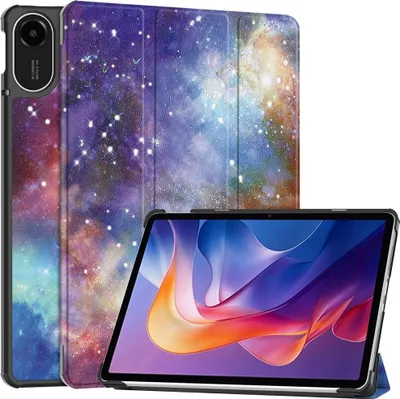 Produktbild von Xiaomi Redmi Pad 2 Hülle - Coverup Tri-Fold Ständer Klapphülle mit Schlaf/Wach-Funktion - Galaxy