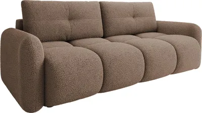 Produktbild von MIRJAN24 Sofa Sandy, Polstersofa mit Schlaffunktion, mit Bettkasten (Farbe: Lambi 04)