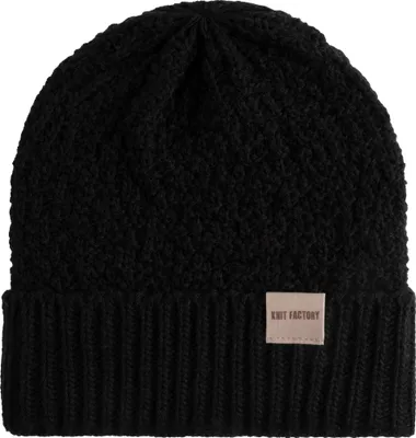 Produktbild von Knit Factory Haze Mütze - Schwarz - One Size