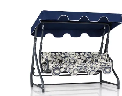 Produktbild von Skye Decor, Morus Saat - Multicolor, Gartenschaukel, Mehrfarbig, 100 % METALL, 130 x 50 x  cm