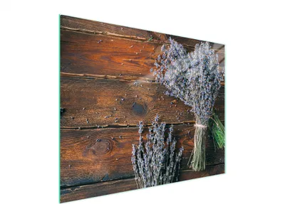 Obrázek produktu pro Skleněné krájecí prkénko 52x40 levandule