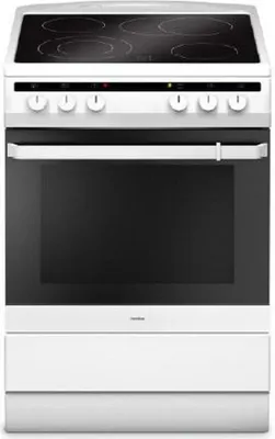 Produktbild von Amica SHC 11642 W - Freistehender Kocher - Weiß - Drehregler - Vorderseite - Emaille - Boden