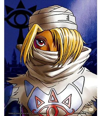 Immagine prodotto di The Legend of ZELDA - Da Zelda a Sheik - 3D - 20,3 x 25,4 cm - Poster