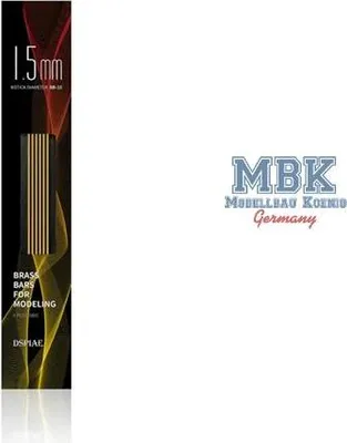 Productafbeelding van DSPIAE DSP-BB-1.5: Koperen staven voor modellering, 1,5 mm (6 stuks)