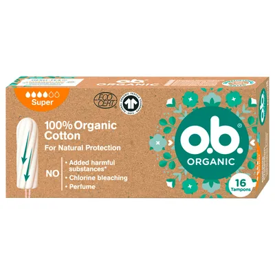 Image de Tampons O.B. Organic Super 16pcs 30572
