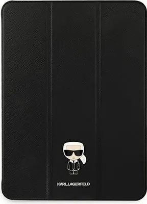 Obrázek produktu pro Karl Lagerfeld KLFC11OKMK Apple iPad Pro 11 2021 (3. generace) Book Cover black Saffiano Karl Iconic