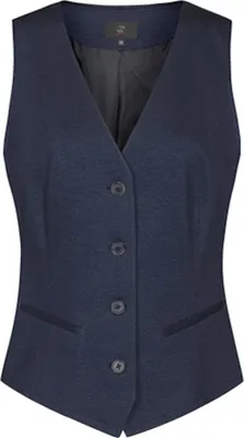 Produktbild von GREIFF Greiff Damen-Jerseyweste RF 1722-2125-21 Gr. 34 blau meliert