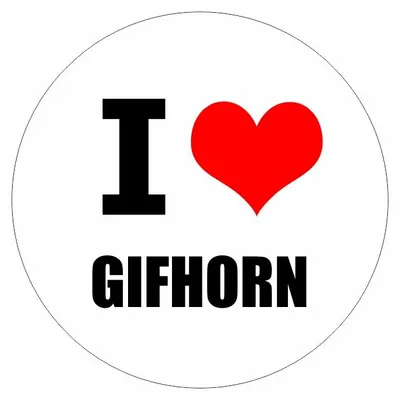 Produktbild von Kiwistar - Autoaufkleber - 8x8 cm - außen klebend - I love Giffhorn für Auto, Laptop, Fahrrad, LKW, Motorrad Aufkleber mehrfarbig JDM Decal Sticker Racing