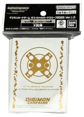 Obrázek produktu pro Digimon Card Game Official Sleeves 2025 Ver.1.0 X Antibody