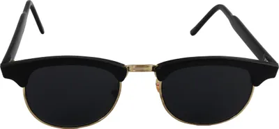 Produktbild von Freak Scene 60er Nerdbrille - M - schwarz