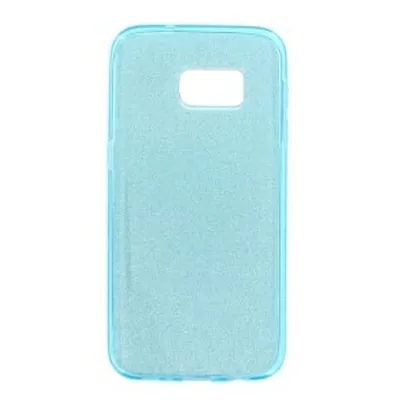 Image de Housse TPU pour Samsung Galaxy S7 Bleu pailleté Protection étui
