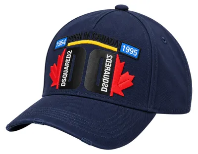 Produktbild von Dsquared2 Born in Canada Baseball Cap Blau