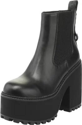 Produktbild von Buffalo Damen Elegante Stiefelette Killah Chelsea 1220086 Schwarz