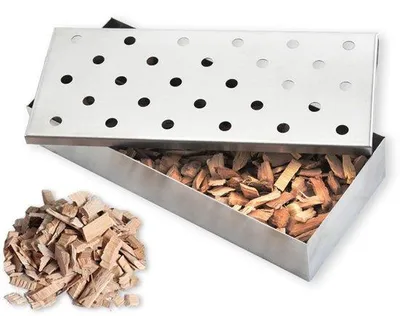 Zdjęcie produktu dla Rura do wędzenia granulatem, grill-wędzarnia, rura do wędzenia ze stali nierdzewnej, generator zimnego dymu, kompatybilna ze wszystkimi elektrycznymi wędzarniami gazowymi i węglowymi