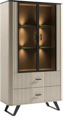 Produktbild von Schaukasten Vitrine Glasvitrine Vitrinenschrank Glasschrank Schrankvitrine