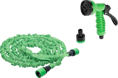 Produktbild von Flexibler Gartenschlauch - Geeignet für verschiedene Anwendungen - 3-10 m - Textil