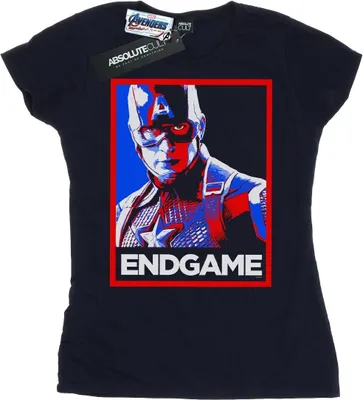 Produktbild von Marvel - "Avengers Endgame" T-Shirt für Damen BI5102 (XXL) (Marineblau)