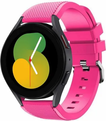 Produktbild von Strap-it Samsung Galaxy Watch 5 - 40mm Silikonarmband (Pink)