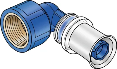 Produktbild von KE Kelit KWW467, KELOX-WINDOX-W Übergangswinkel 90°, mit IG 25x3/4", 1 Stk.
