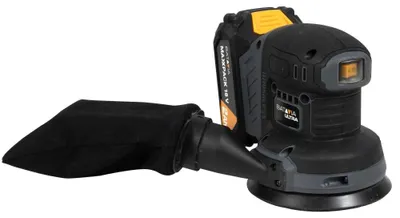 Image de Ponceuse excentrique Brushless sans fil - Maxxpack 18V - 125 mm - vendue sans batterie ni chargeur