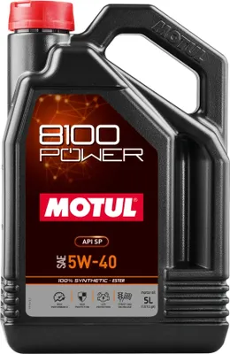 Produktbild von Motul 8100 Power 5w40 5l Motoröl Durchsichtig  Durchsichtig One Size