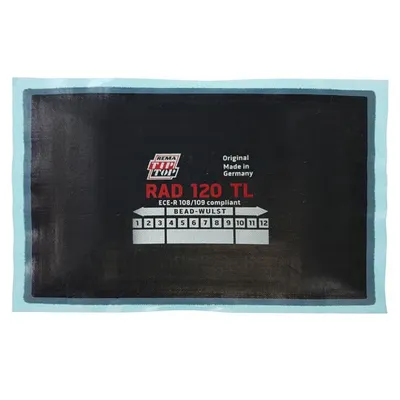Produktbild von Radial Reifenpflaster TIP TOP 120TL 80x125mm Vulkanisierung Schlauch Reparatur