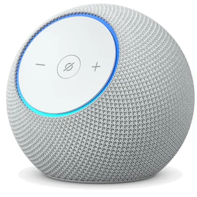 Produktbild von Amazon Echo Dot Max, Amazon Alexa, Sphärisch, Weiß, Kabellos, 802.11a, 802.11b, 802.11g, Wi-Fi 4 (802.11n), Wi-Fi 5 (802.11ac), Wi-Fi 6 (802.11ax), Wi-Fi 6E..., Akku