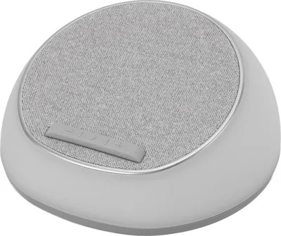 Zdjęcie produktu dla Muzyczna lampka biurkowa z bezprzewodową ładowarką Dotykowa lampka nocna Przenośny głośnik Bluetooth Uchwyt na telefon Ściemnialna lampka nocna Szary