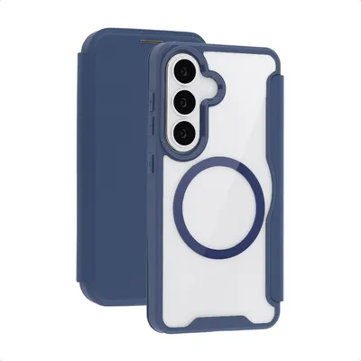 Produktbild von imoshion Transparente Schutzhülle mit MagSafe für das Samsung Galaxy S26 – Blau