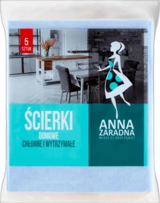 Image de Chiffons de ménage ANNA ZARADNA, 5 pcs.