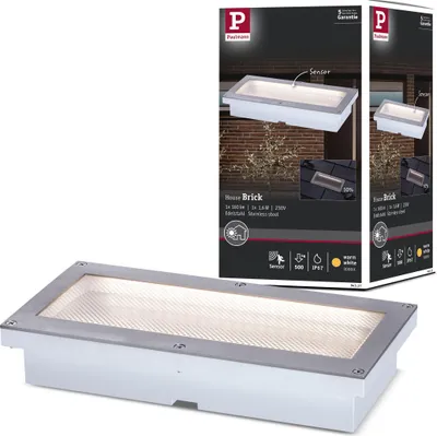 Obrázek produktu pro Paulmann LED vestavné podlahové svítidlo Brick Soumrakový detektor pohybu (IR)