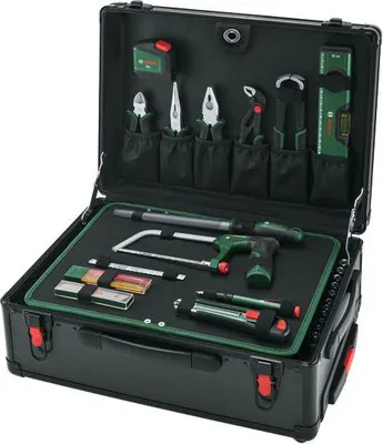 Produktbild von Handwerkzeuge Rollwerkzeugkoffer-Set 119-teilig