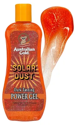 Zdjęcie produktu dla Australian Gold Solar Dust Żel Bronzer do Opalania złociste płatki 226ml