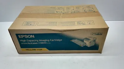 Zdjęcie produktu dla Epson Toner żółty S051124 AcuBrite Duża pojemność, 9000 stron(y), Żółty, 1 szt.