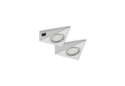 Immagine prodotto di Naber luce sotto il mobile Razzo 1 Acciaio inossidabile 7064022 set di 2