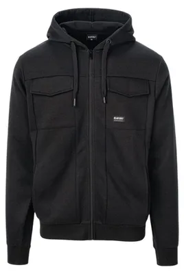 Produktbild von Hi-Tec - "Barin" Hoodie mit durchgehendem Reißverschluss für Herren PP13955 (XXL) (Schwarz)