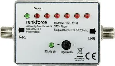 Produktbild von Renkforce RF-4470372 SAT Finder
