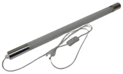 Produktbild von 9100 Leuchtstab weißes Kabel Schalter 9Watt warm weiß 1000 Lumen 63 cm
