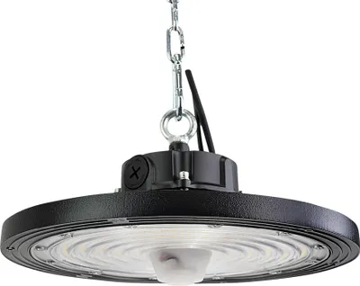 Obrázok produktu pre ENOVALITE LED svietidlo HighBay, UFO, 120...200 W, 4000 K, EEK: C, 19200...32000 lm, stmievateľné, čierne