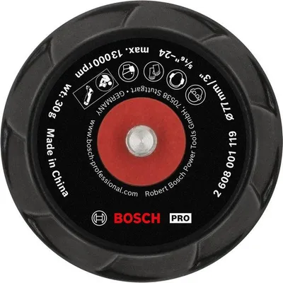 Produktbild von PRO Schleifteller, 77 mm, Klett
