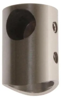 Produktbild von Endhalter links für Rohr D=12x1.5 AISI304 Edelstahl